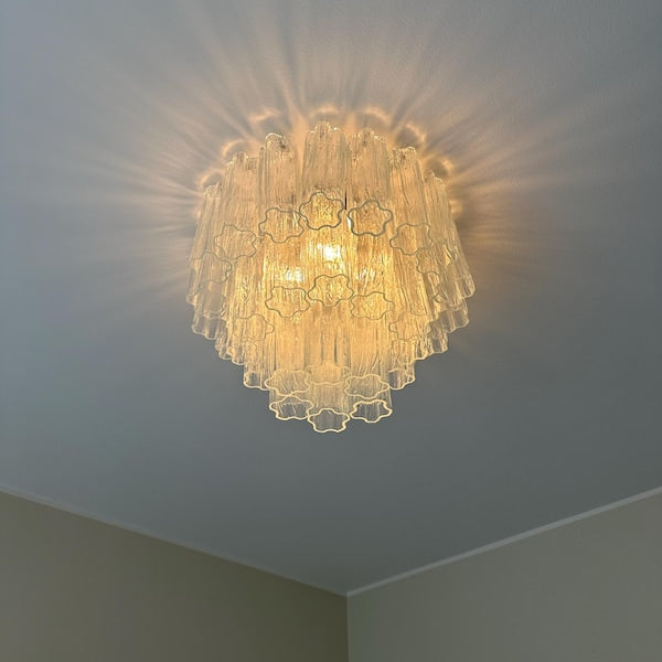 Murano plafond Tronchi Ø50 - 36 glas