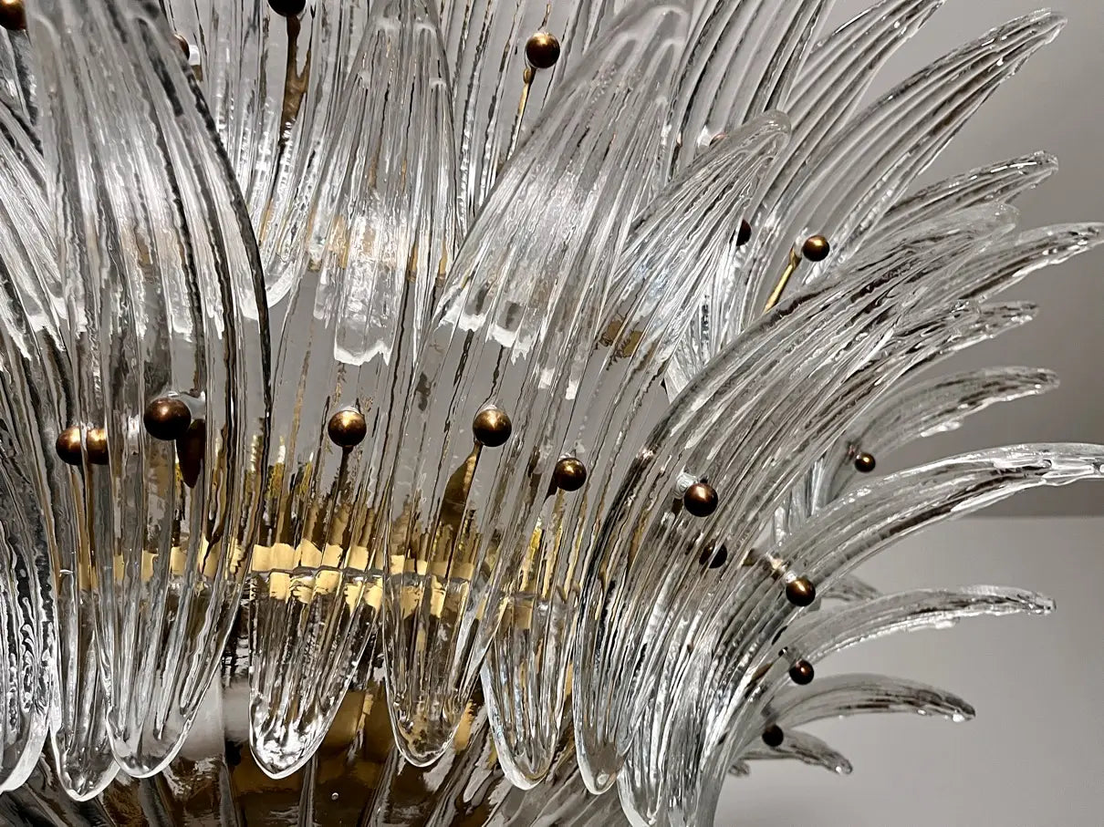 Murano takkrona Gatsby Ø105 - 82 glas