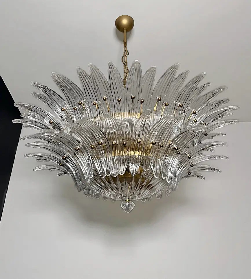 Murano takkrona Gatsby Ø105 - 82 glas