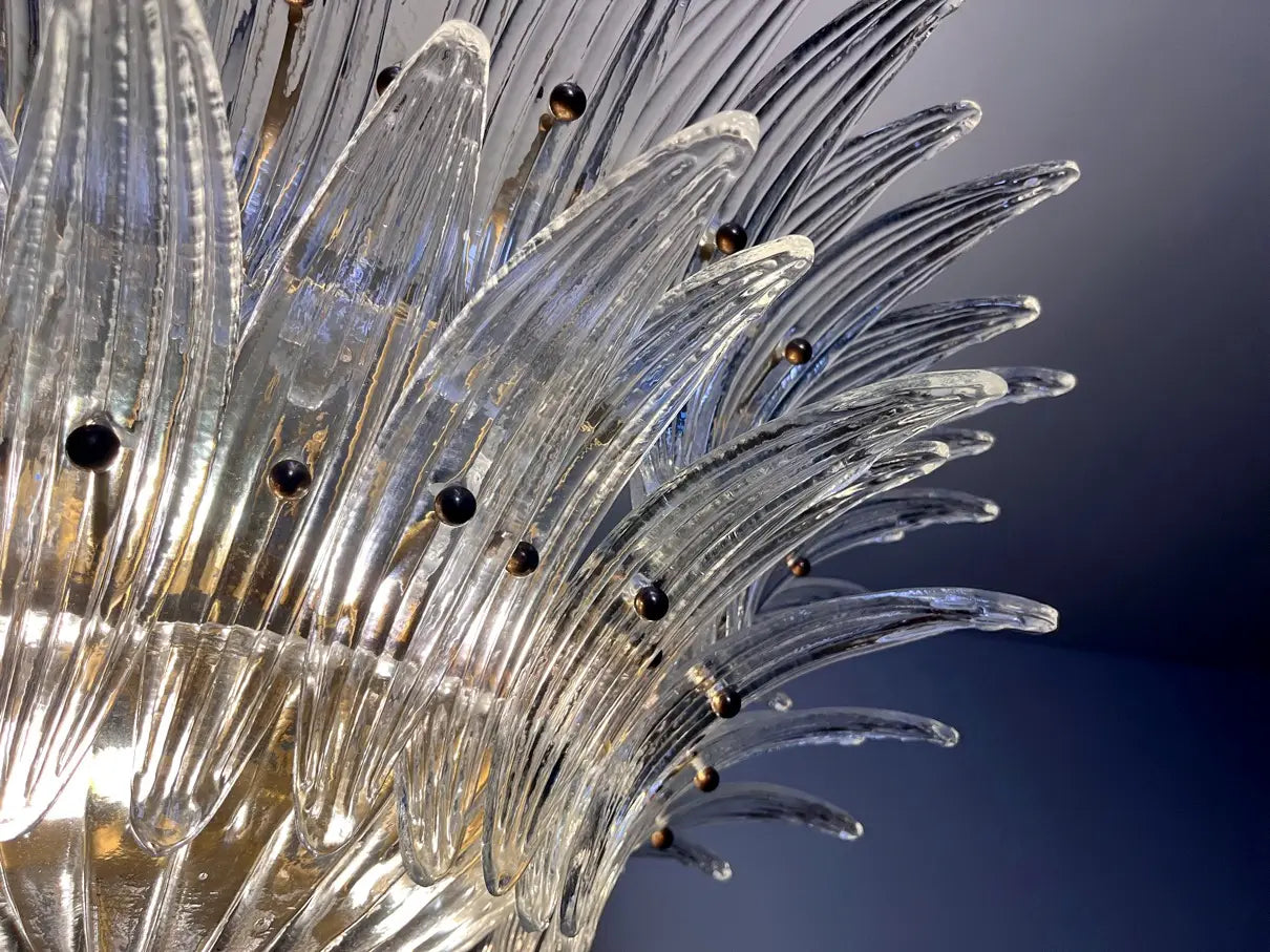 Murano takkrona Gatsby Ø105 - 82 glas