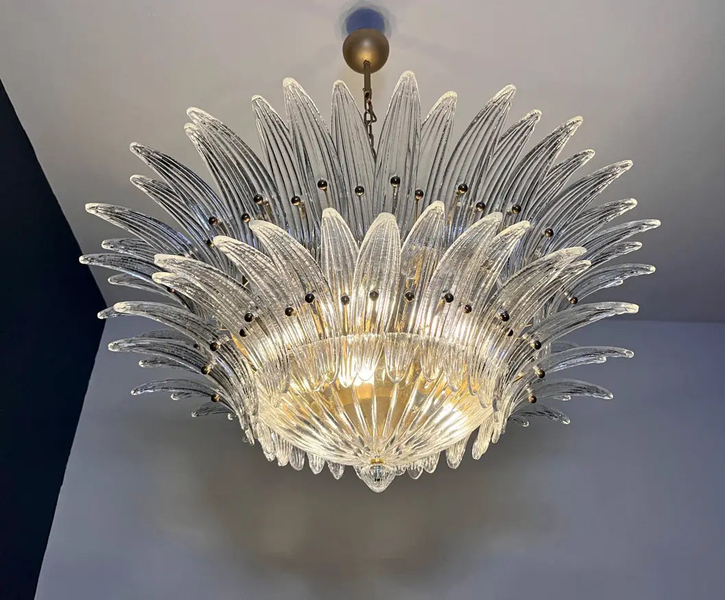 Murano takkrona Gatsby Ø105 - 82 glas