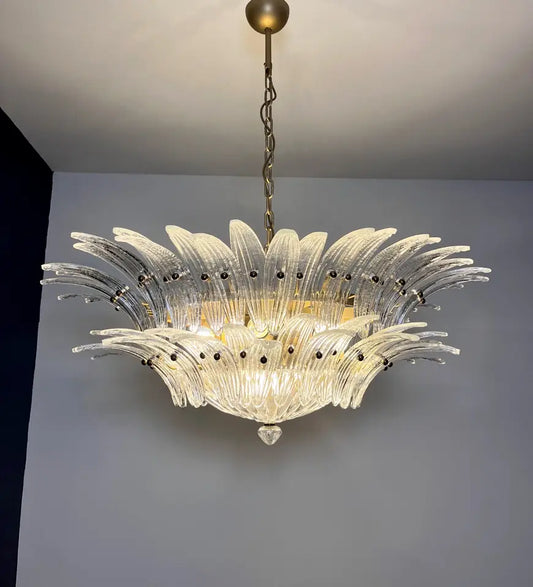 Murano takkrona Gatsby Ø105 - 82 glas