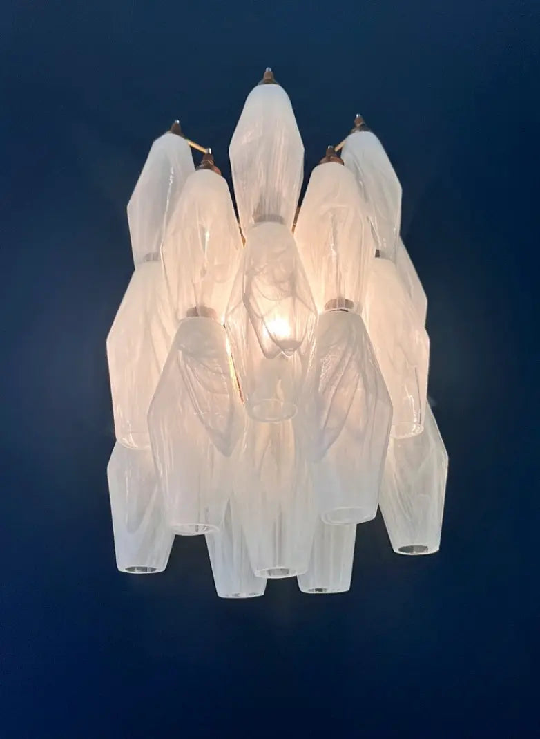 Vägglampa Poliedri Alabaster