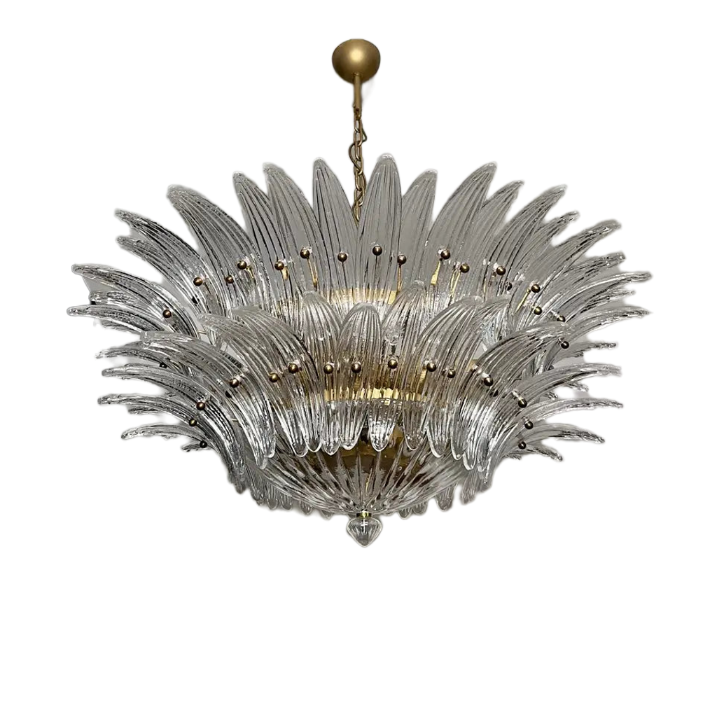 Murano takkrona Gatsby Ø105 - 82 glas