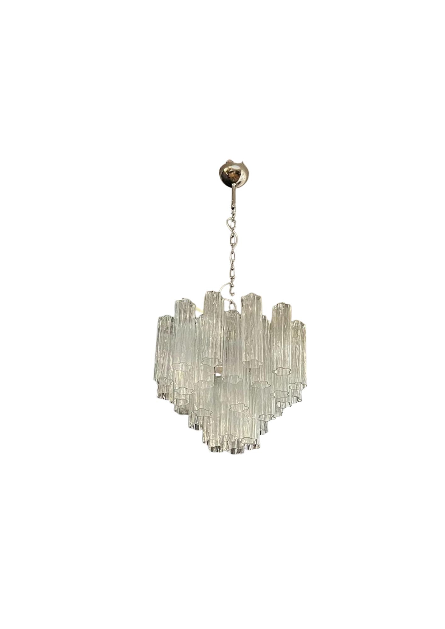 Murano takkrona Tubular Ø58 - 36 glas