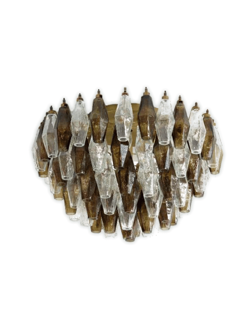 Murano takkrona Poliedri Ø60