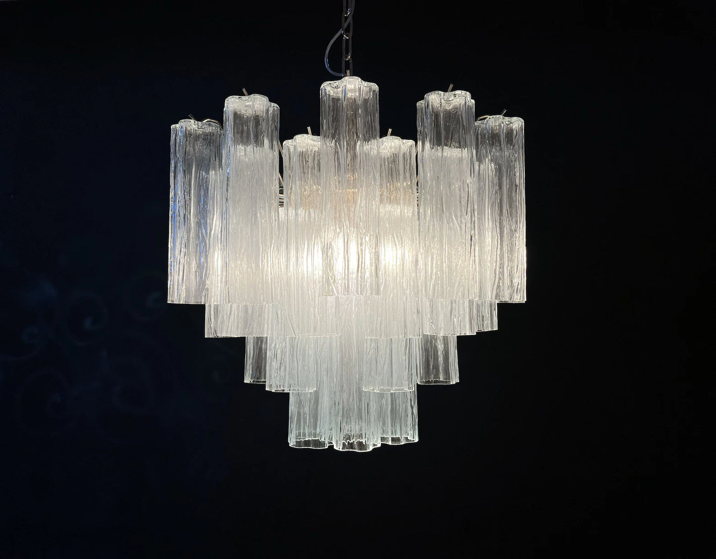 Murano takkrona Tubular Ø58 - 36 glas