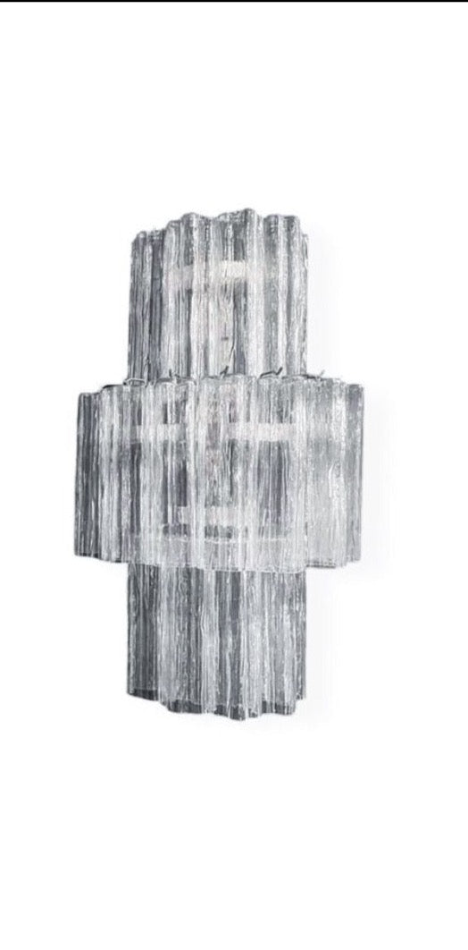 Vägglampa Tubular Grande Clear