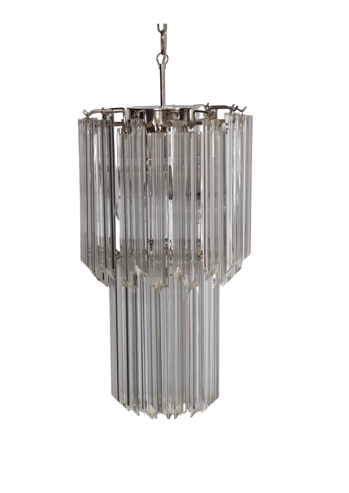 Murano takkrona Quadriedri Ø32 - 46 glas