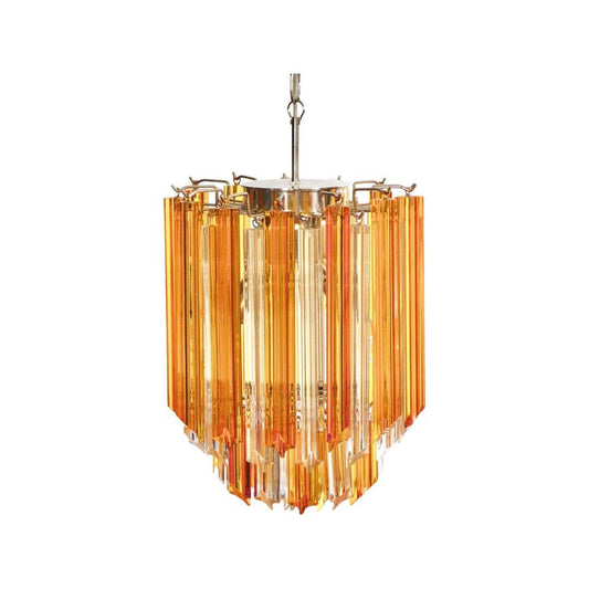 Murano takkrona Quadriedri Ø32 - 47 glas