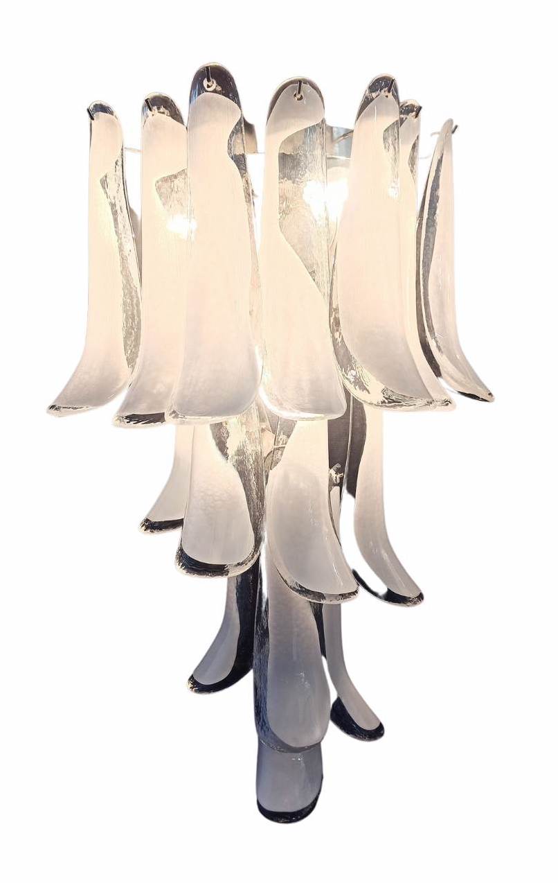 Murano vägglampa Calli White XL
