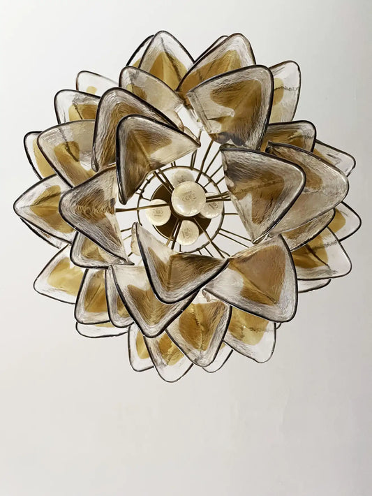 Murano takkrona Rondini Ø55 - 41 glas