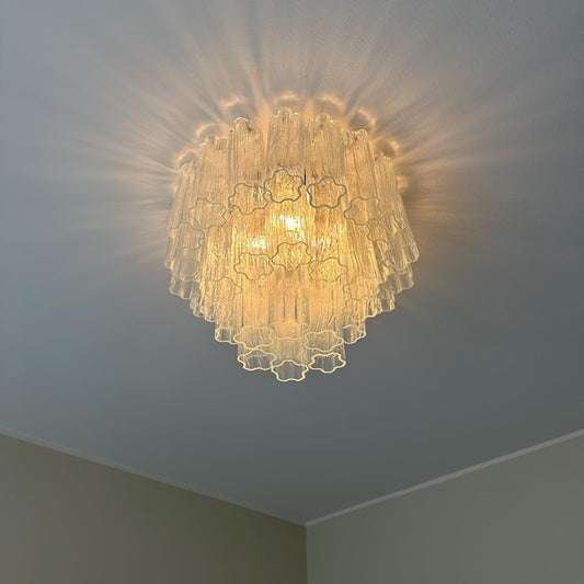 Murano plafond Tronchi Ø50 - 36 glas