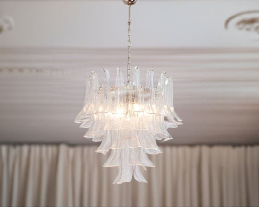 MURANO TAKKRONA PETALI  Ø70 - 52 GLAS