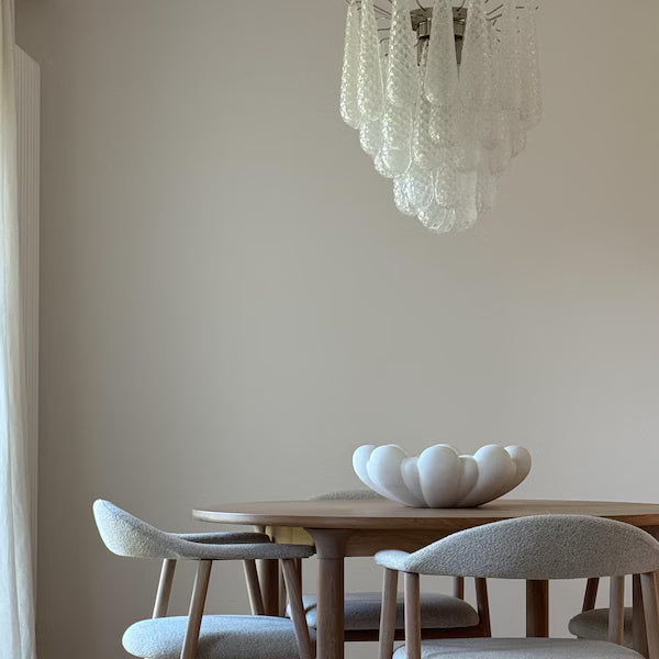 Murano takkrona Drop Ø47 - 41 glas