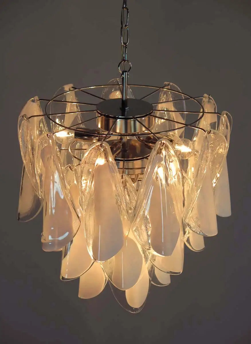 Murano takkrona Rondini Ø50 - 24 glas