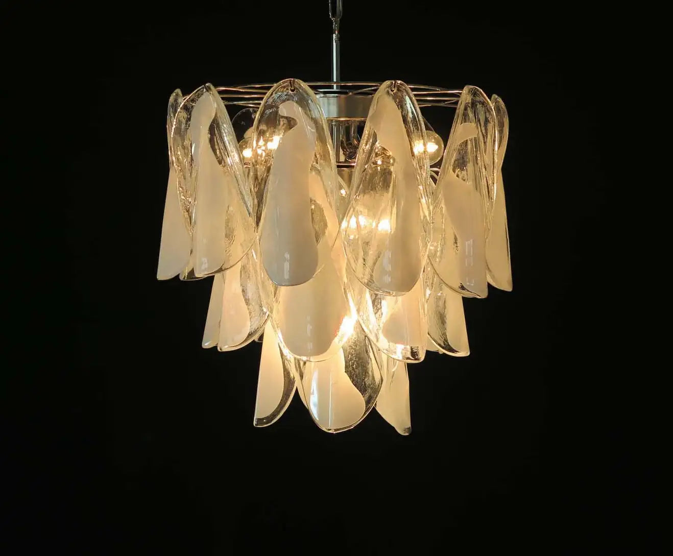 Murano takkrona Rondini Ø50 - 24 glas