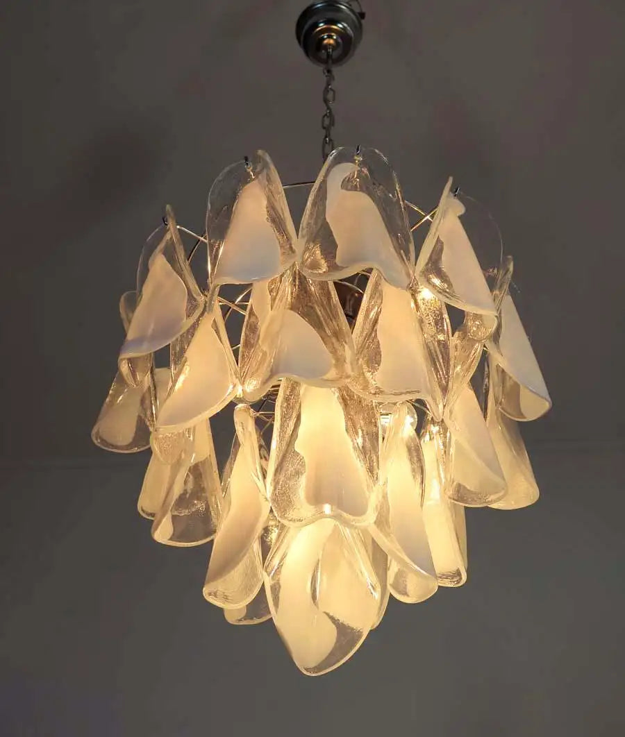 Murano takkrona Rondini Ø50 - 24 glas