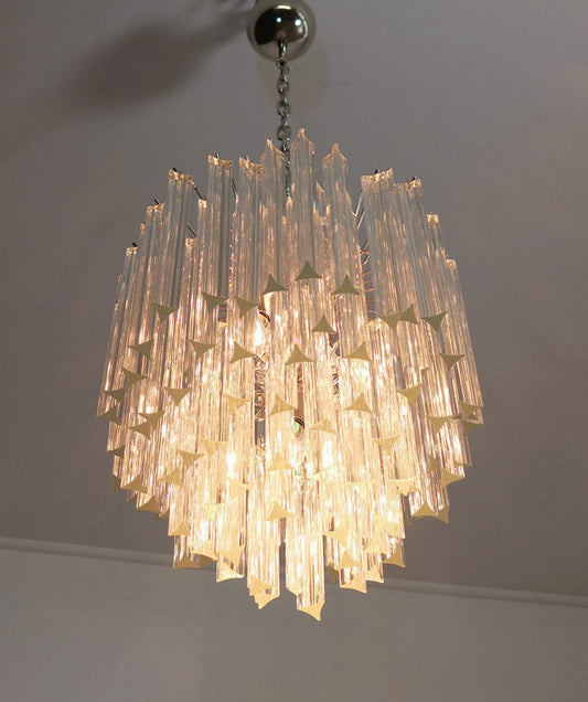 Murano takkrona Triedri Ø45- 92 glas